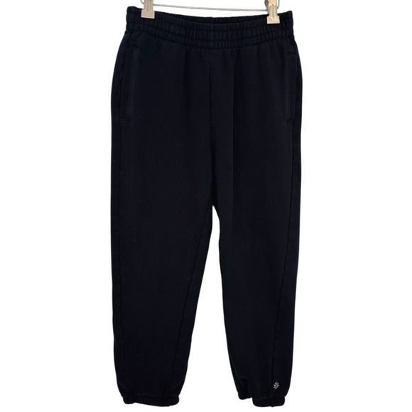 Athleta Other - Athleta Girl Black Sweatpants with Bottom Leg Logo Size Small (7)